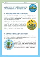 Vorschau - Arbeitsblätter - Landwirtschaft früher und heute – Wandel der Landwirtschaft einfach erklärt - Seite 2