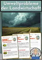 Vorschau - Arbeitsblätter - Umweltprobleme der Landwirtschaft – Auswirkungen auf Klima und Natur - Deckblatt