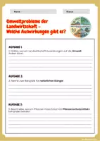 Vorschau - Arbeitsblätter - Umweltprobleme der Landwirtschaft – Auswirkungen auf Klima und Natur - Seite 3