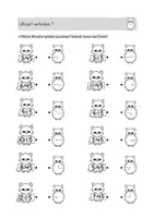 Vorschau - Unterrichtsreihen - Uhrzeiten Viertelstunden verbinden (Katze) - Seite 2