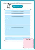 Vorschau - Arbeitsblätter - Product Review Worksheet - Seite 1