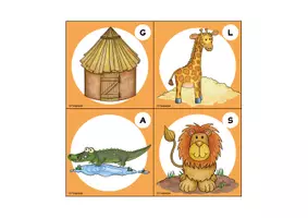 Vorschau - Arbeitsblätter - Safari Lesespaziergang (4-fach differenziert) / Klasse 1-4 - Seite 3