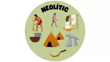 Vista previa - Manualidades / Dibujos para colorear - Prehistoria: Neolític - Portada