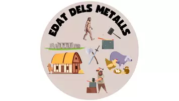 Vista previa - Manualidades / Dibujos para colorear - Prehistoria: Edat dels metalls - Portada