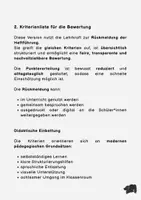 Vorschau - Fördermaterial/Inklusion - Kriterienliste und Leistungsbewertung - Heftführung - Seite 2