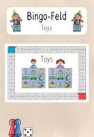 Vorschau - Spiele - Bingofeld - Toys (3./4. Klasse, Englisch) - Deckblatt