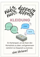 Vorschau - Arbeitsblätter - Nichts doppelt - KLEIDUNG (Kartenspiel für DAZ/DAF) - Deckblatt