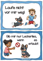 Vorschau - Präsentationen/Tafelbilder - Schulhund-Regeln & Horthund-Regeln - kindgerecht erklärt - Seite 2