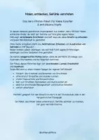 Vorschau - Arbeitsblätter - Gefühle entdecken - Malen & Fühlen - Seite 1
