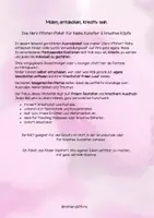 Vorschau - Mal- und Bastelvorlagen - Holli´s Verwandlungslaune - Mal dich in die Fantasie! - Seite 1
