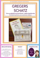 Vorschau - Arbeitsblätter - Gregers Schatz - eine produktionsorientierte Einheit - Deckblatt