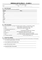 Vorschau - Stationenlernen - Irregular&Regular Pronouns-Komplettpaket Sek I - Seite 1