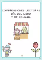 Vista previa - Manualidades / Dibujos para colorear - Día del libro: lecturas para toda la primaria, rúbricas... - página 1