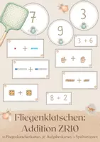 Vorschau - Spiele - Fliegenklatschen: Addition Plusaufgaben bis 10 – Spiel - Deckblatt