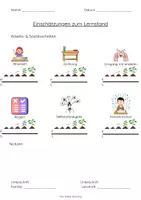 Vorschau - Arbeitsblätter - Lernstand Einschätzung GROWTH MINDSET - Seite 1