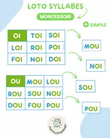 Aperçu - Apprentissages en autonomie - Loto des Syllabes Complexes – Un jeu ludique et éducatif dès 5 ans ! - Page de couverture