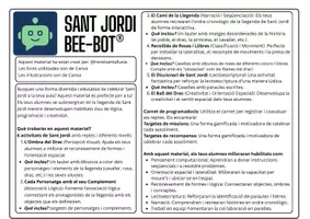 Vista previa - Juegos / Gamificación - SANT JORDI bee-bot® plantilles i activitats - página 1