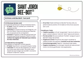 Vista previa - Juegos / Gamificación - SANT JORDI bee-bot® plantilles i activitats - página 3