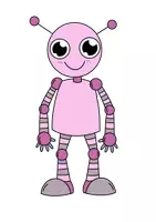 Vorschau - selbst erstellte Cliparts/Grafiken - Clipart-Pack: Roboter / Bildkarten - Seite 3