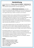 Vorschau - Arbeitsblätter - Frauen im Fußball, Trainerinnen im Sport, Sachtexte zum Leseverständnis, Geschichte & Meinungsseite, Klasse 3 und 4 - Seite 1