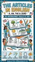 Vorschau - Arbeitsblätter - English Articles: Das XXL-Gesamtpaket (Klasse 5–8) - Deckblatt