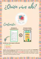 Vista previa - Hojas de trabajo - ¿Quién vive ahí? - página 1
