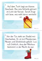 Vorschau - Stationenlernen - Schreiben und Lesen üben: 9 Laufdiktate Weihnachten & Advent – differenzierte Laufdiktate mit Schreibblättern (Deutsch Klasse 2, 3) - Seite 3