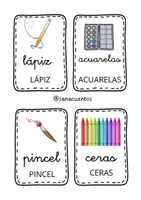 Vista previa - Tarjetas / Manipulativos - EL BAÚL DE COLORES - página 2