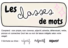 Aperçu - Affichage - Affichage - classes de mots - Page 2
