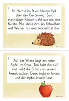 Vorschau - Arbeitsblätter - Schreiben und Lesen üben: 9 Laufdiktate Herbst – differenzierte Laufdiktate mit Schreibblättern (Deutsch Klasse 2, 3) - Seite 3