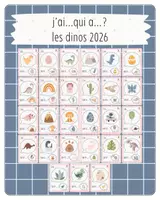 Aperçu - Jeux - 29. J'ai... Qui a... ? — Les dinos 2026 - Page de couverture