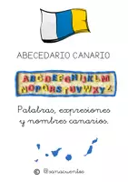 Vista previa - Decoración del aula - ABECEDARIO CANARIO - Portada