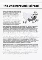 Vorschau - Unterrichtsreihen - Underground Railroad and Harriet Tubman (Slavery): Reading and Writing (English) - Seite 1