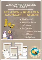 Vorschau - Arbeitsblätter - Materialpaket in einfacher Sprache: Geschichte, Politik und Wirtschaft für Förderschule, Inklusion und DaZ - Klasse 7 bis 10 - Seite 1
