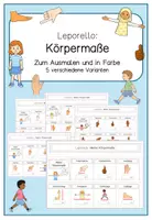 Vorschau - Stundenentwürfe - Materialpaket Längen und Messen - Seite 1
