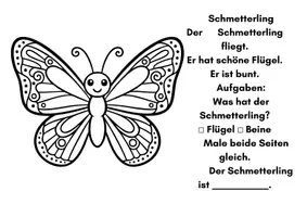 Vorschau - Mal- und Bastelvorlagen - Vertretungsstunden 1./2. Klasse – Lese- und Ausmalmappe (15 Arbeitsblätter) - Seite 3