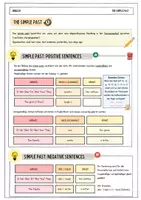 Vorschau - Arbeitsblätter - Simple Past Regeln/ Bildung/ Zusammenfassung (Wiederholung + Einführung) - Seite 1