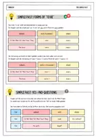 Vorschau - Arbeitsblätter - Simple Past Regeln/ Bildung/ Zusammenfassung (Wiederholung + Einführung) - Seite 2