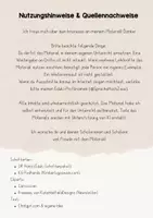 Vorschau - Arbeitsblätter - Merkblatt Vorgangsbeschreibung – Merkmale und Aufbau, Klasse 6 (mit Selbstkontrolle) - Seite 1