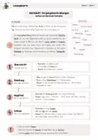 Vorschau - Arbeitsblätter - Merkblatt Vorgangsbeschreibung – Merkmale und Aufbau, Klasse 6 (mit Selbstkontrolle) - Seite 3