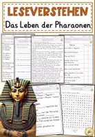 Vorschau - Arbeitsblätter - Ägypten – Pharaonen & Pyramiden Leseverständnis Sachtexte Klasse 4/6 Materialpaket - Seite 1