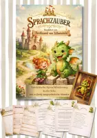 Vorschau - Arbeitsblätter - Materialpaket zur Sprachförderung „Ferdinand von Silbenstein“ Kamishibai und fertige Sprachstunden für die Kita - Seite 1