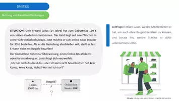 Vorschau - Arbeitsblätter - Bankdienstleistungen nutzen – Komplette Unterrichtsstunde - Seite 2