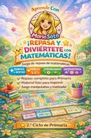 Vista previa - Unidades / Secuencias / Situaciones de Aprendizaje - Juego de matemáticas/2º ciclo de primaria/ sumas, restas, series, problemas, geometría - Portada