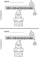 Vorschau - Stationenlernen - Adventskalender | Klasse 2 | 24 Übungen für Deutsch & Mathematik | Weihnachten - Seite 2