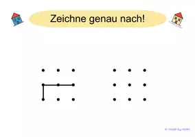 Vorschau - Arbeitsblätter - Punktebilder - Zeichne genau nach - Seite 3