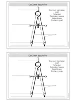 Vorschau - Arbeitsblätter - Zirkel und Kreis: Mini-Arbeitsheft mit Lösungen (Geometrie Klasse 4) - Seite 2