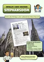 Vorschau - Arbeitsblätter - Kunst verstehen: Stephansdom | Infoblatt mit QR-Code zum interaktiven Erkunden (1 Seite PDF) - Deckblatt