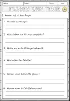 Vorschau - Arbeitsblätter - Die Wikinger und ihre Reisen, Lesen und Verstehen Arbeitsblätter mit Lesetext, Fragen - Seite 3