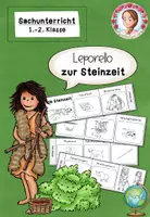 Vorschau - Arbeitsblätter - Steinzeit Grundschule | Leporello Sachunterricht Klasse 1-2 - Deckblatt